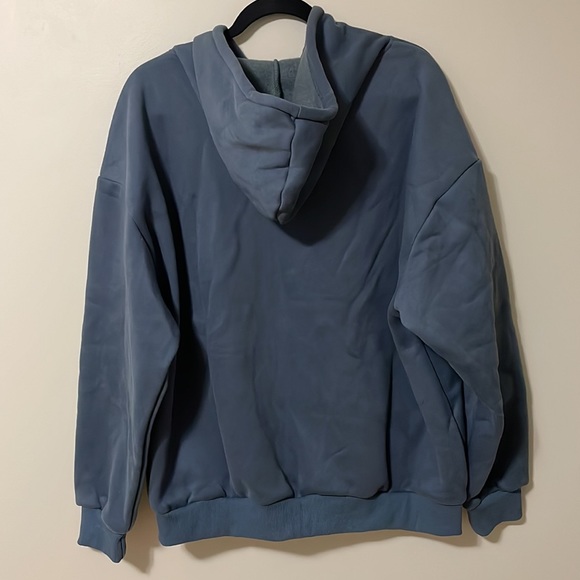 Edikted - New York Angels Oversized Hoodie - Blue - XS/S - Picture 3 of 4